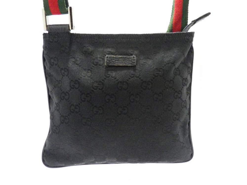 Gucci Hobo Bag GG Canvas Calfskin